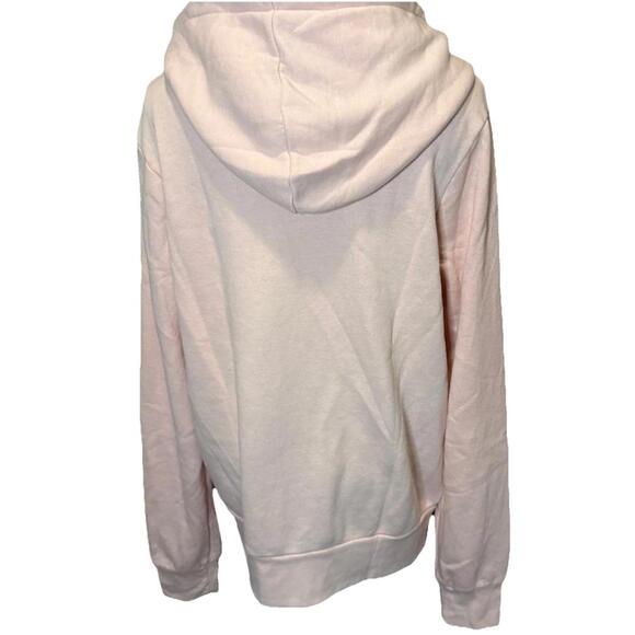 Aviator Nation Full Zip Hoodie Med 5 Stripe Light Pink/Rainbow White NWT $196 - Picture 8 of 16